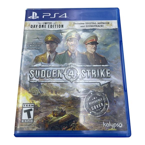 Sudden Strike 4 (Sony PlayStation 4, 2017) - CIB Complete - Picture 1 of 2